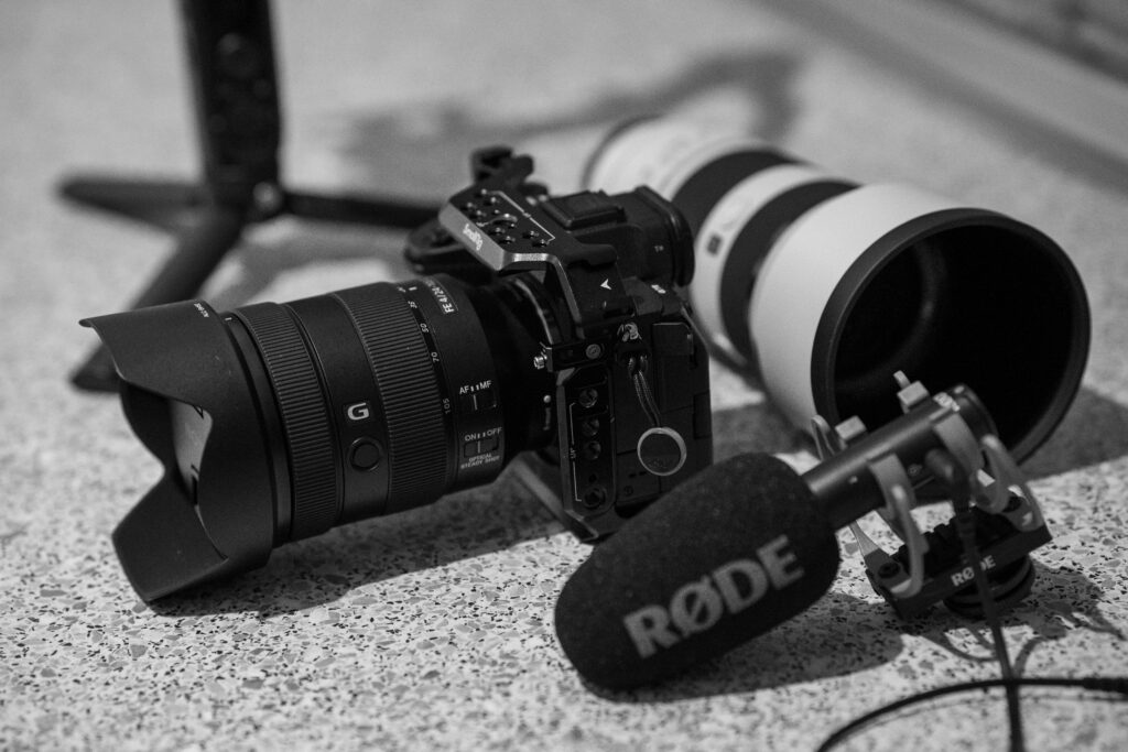 Professionelles Interview Equipment